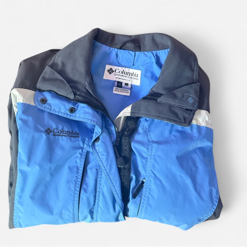 Columbia Core Interchangeable Blue & Gray Jacket
